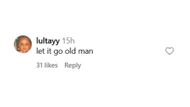 A netizen reacts (Image via Instagram/@hollywoodunlocked)